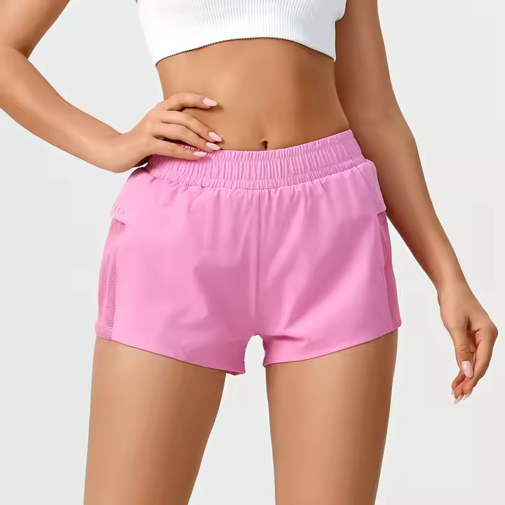 2PCS Ladies Running Shorts 