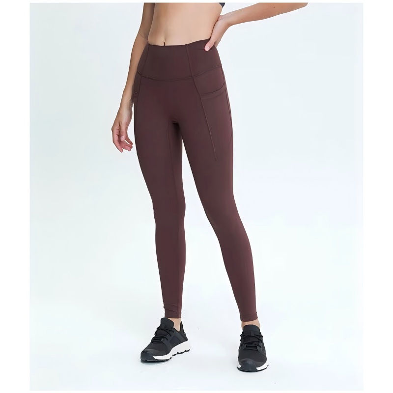 2PCS High Waist Crotchless Yoga Pants